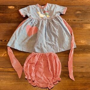 House of Hatten Gingham Dress